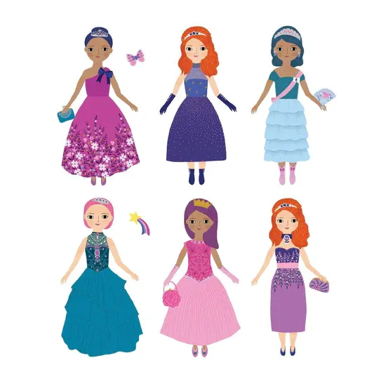 Magnetic Dress Up Princess Magic