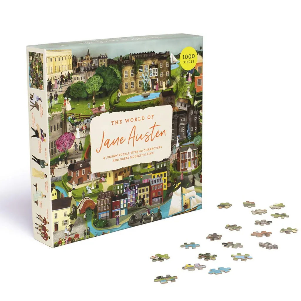 1000 Piece Puzzle The World Of Jane Austen