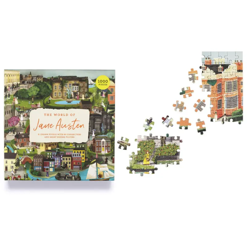 1000 Piece Puzzle The World Of Jane Austen