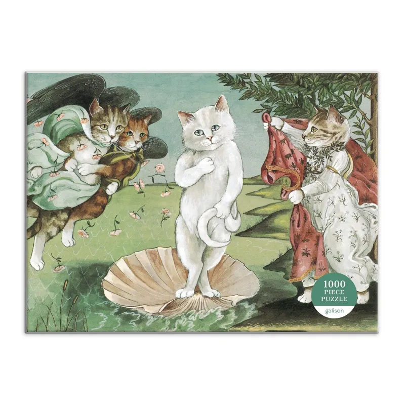 1000 Piece Puzzle Meowsterpiece The Birth of Venus