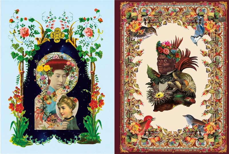 Antiquarian Sticker Book Imaginarium