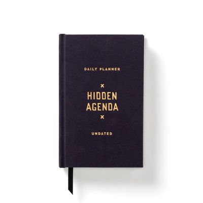 Hidden Agenda Undated Mini Planner