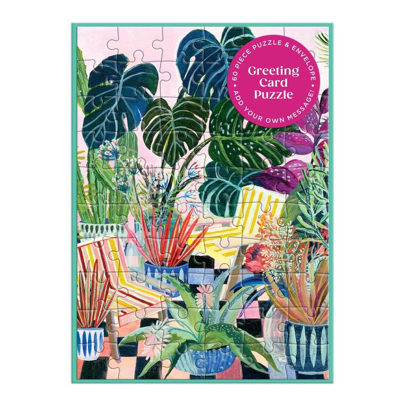 Greeting Card Puzzle Potted