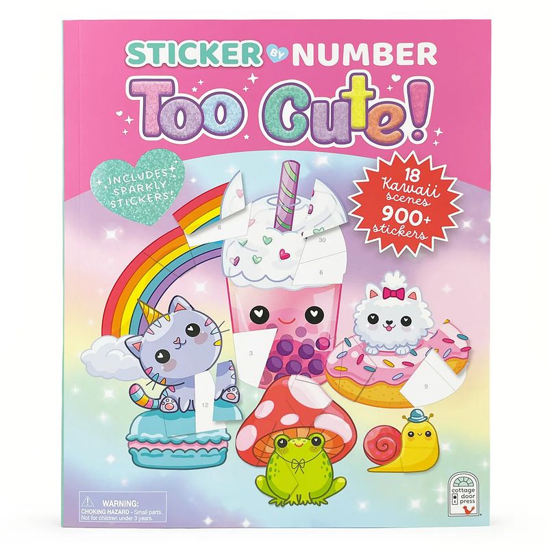 Sticker By Number Too Cute!