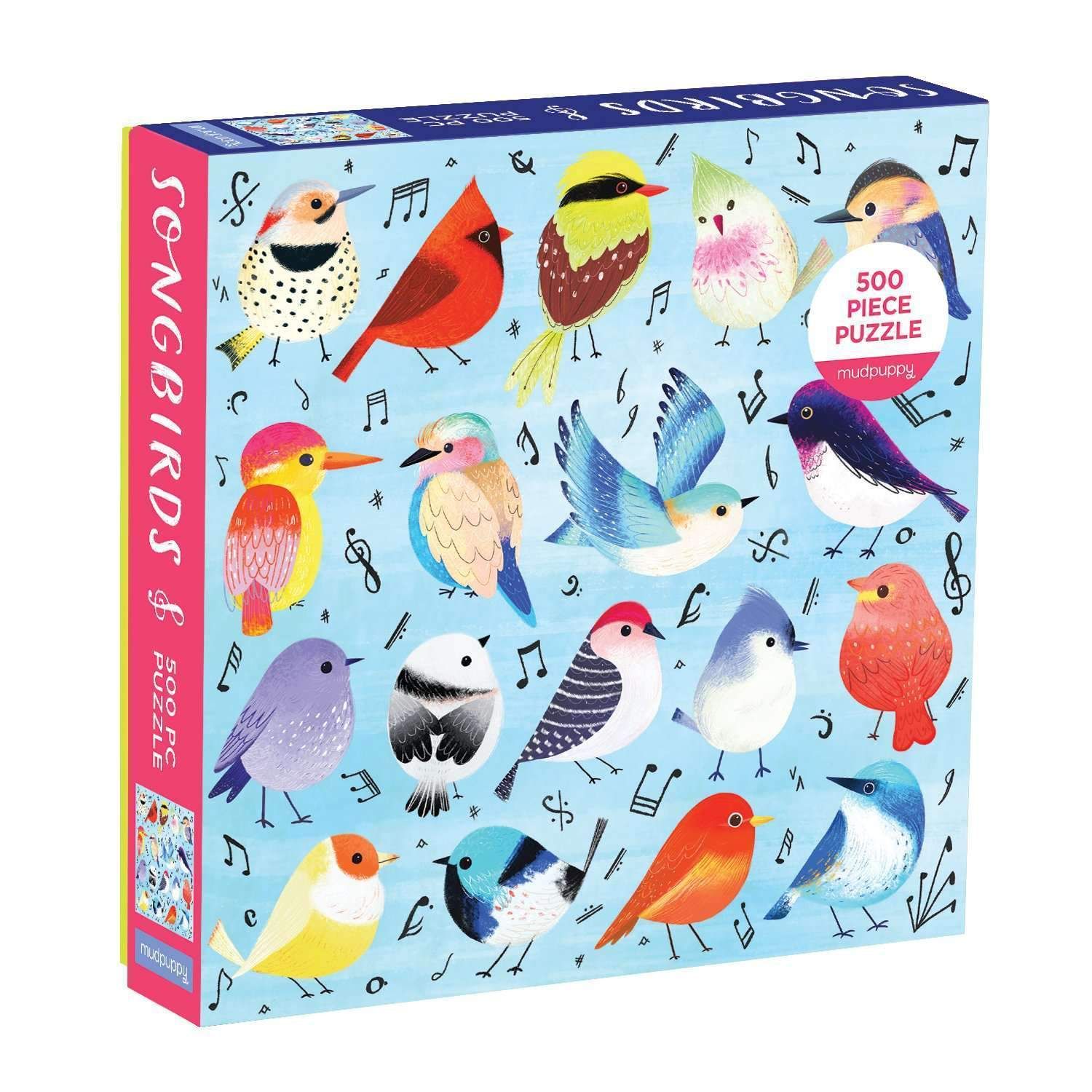 500 Piece Puzzle Songbirds