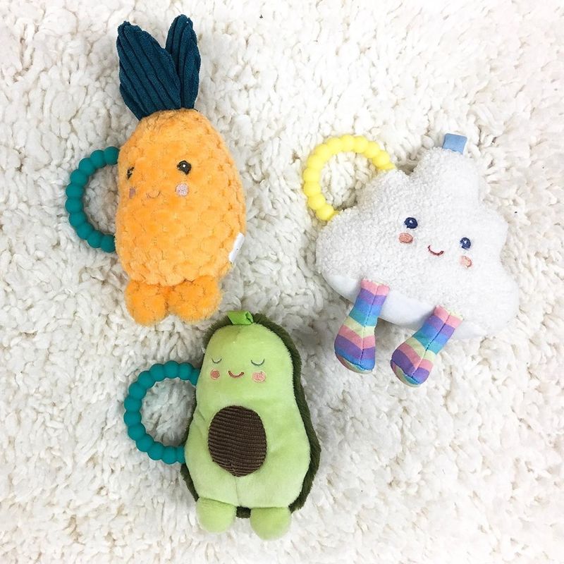 Soothie Teether Rattle Sweetie Pineapple