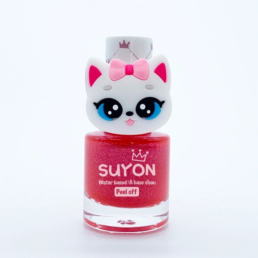 Kitty Ring Nail Polish Shimmer Pink