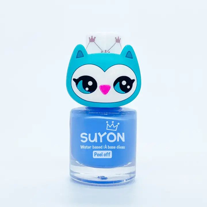 Owl Ring Nail Polish Blue