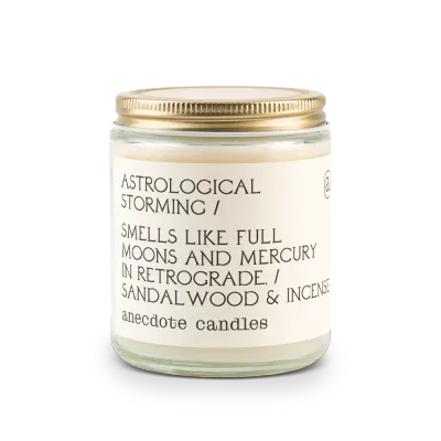 Jar Candle Astrological Storming