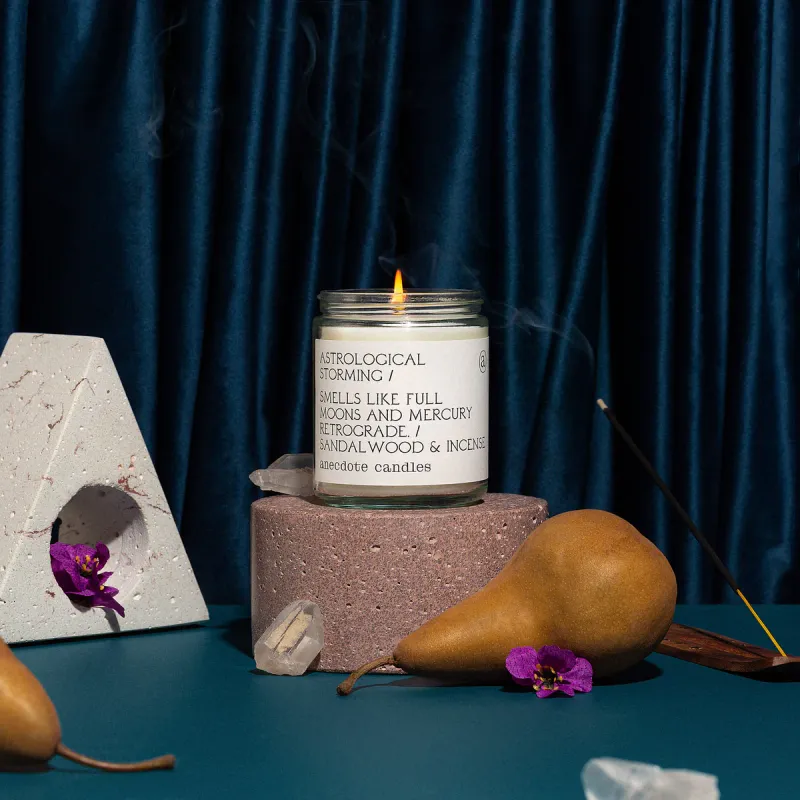 Jar Candle Astrological Storming