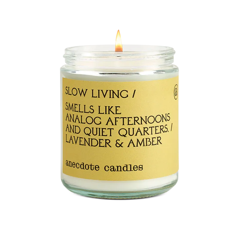 Jar Candle Slow Living