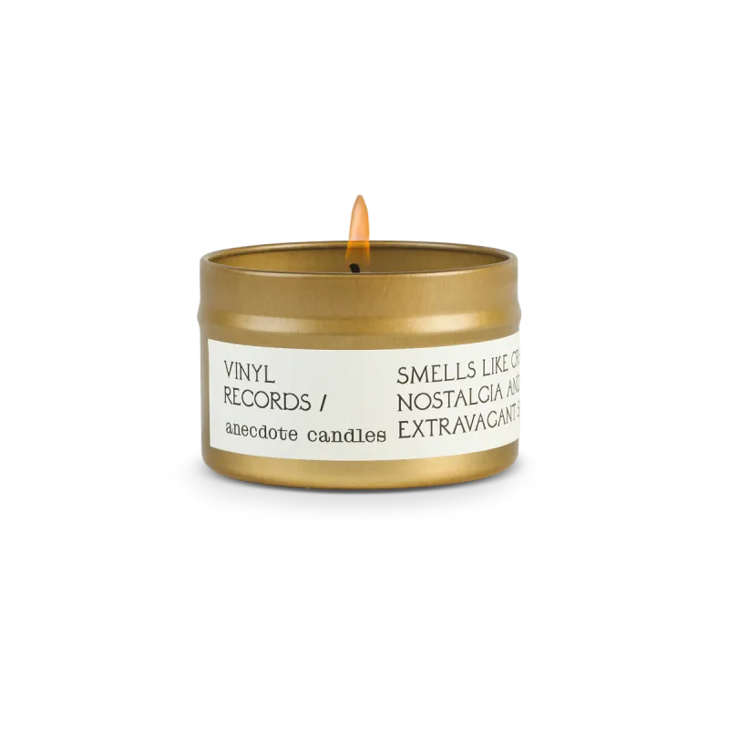 Travel Tin Candle Succulent Garden