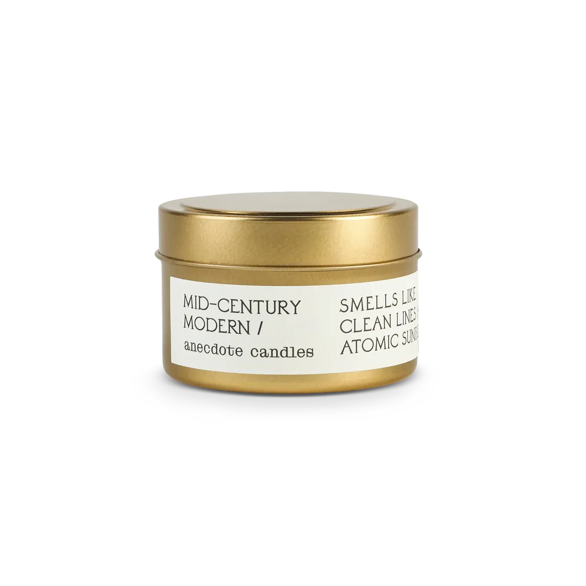 Travel Tin Candle Mid-Century Modern