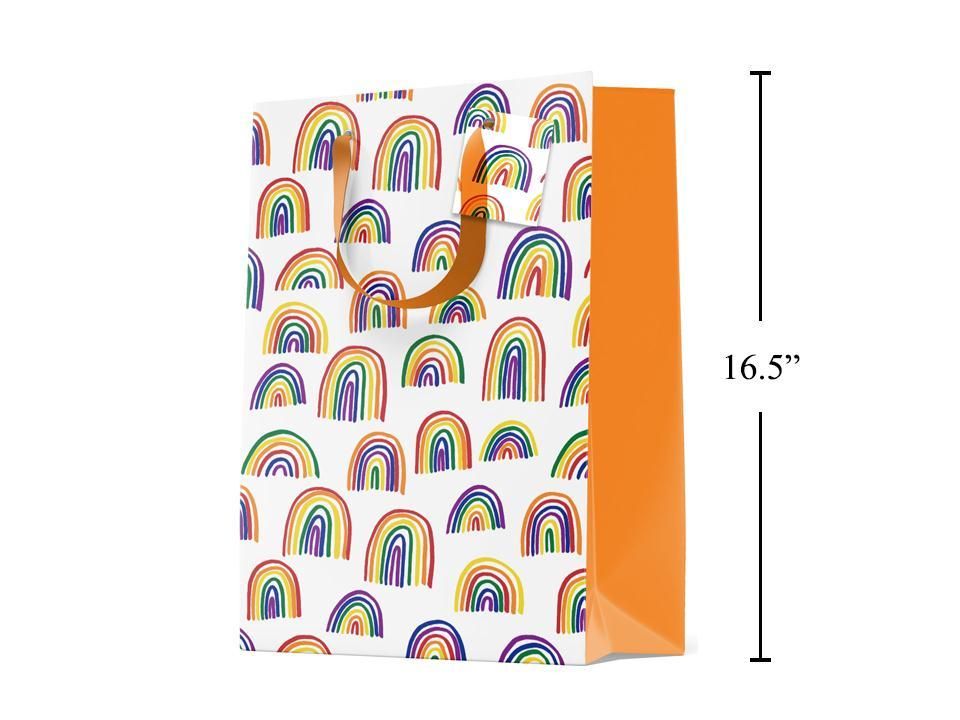 Jumbo Gift Bag Rainbow