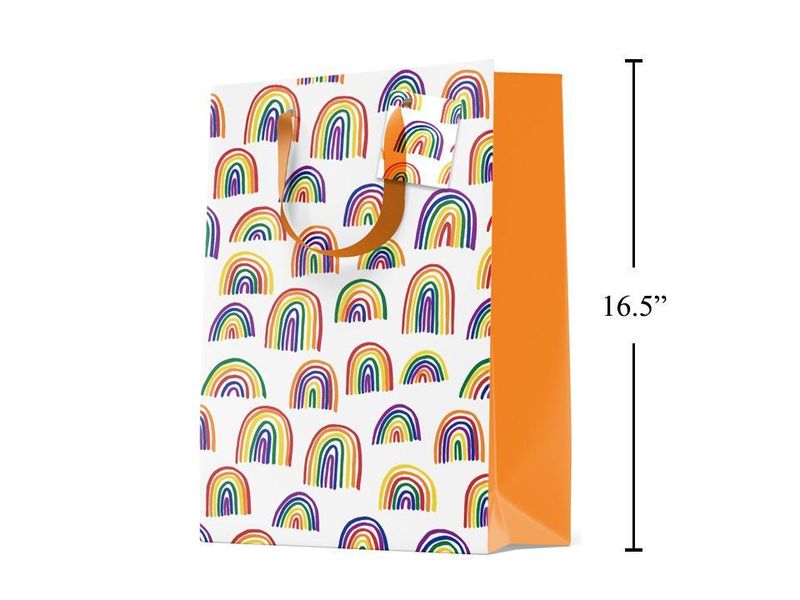 Jumbo Gift Bag Rainbow