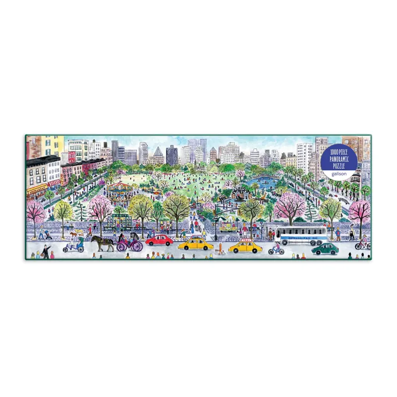 1000 Piece Panoramic Puzzle Cityscape