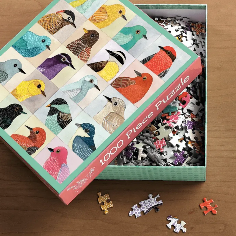 1000 Piece Puzzle Avian Friends