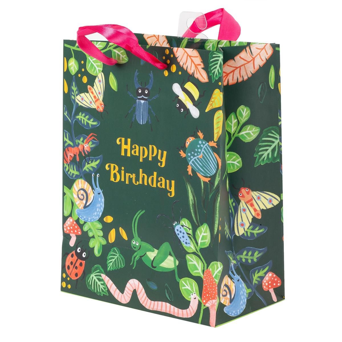 Medium Gift Bag Birthday Bugs