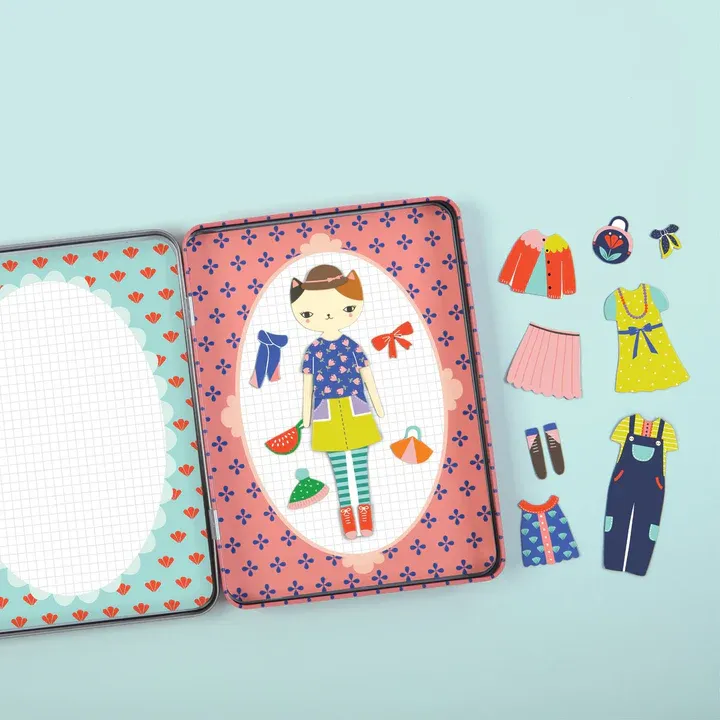 Magnetic Dress Up Cat Fashion