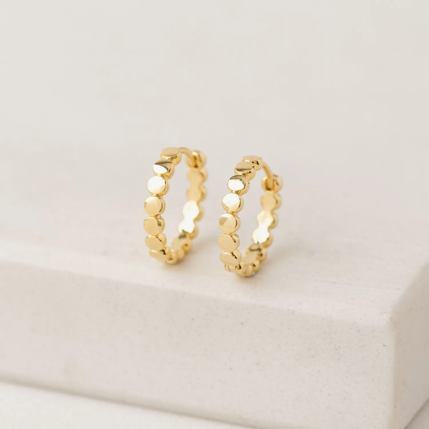 Cleo Hoop Earrings Gold