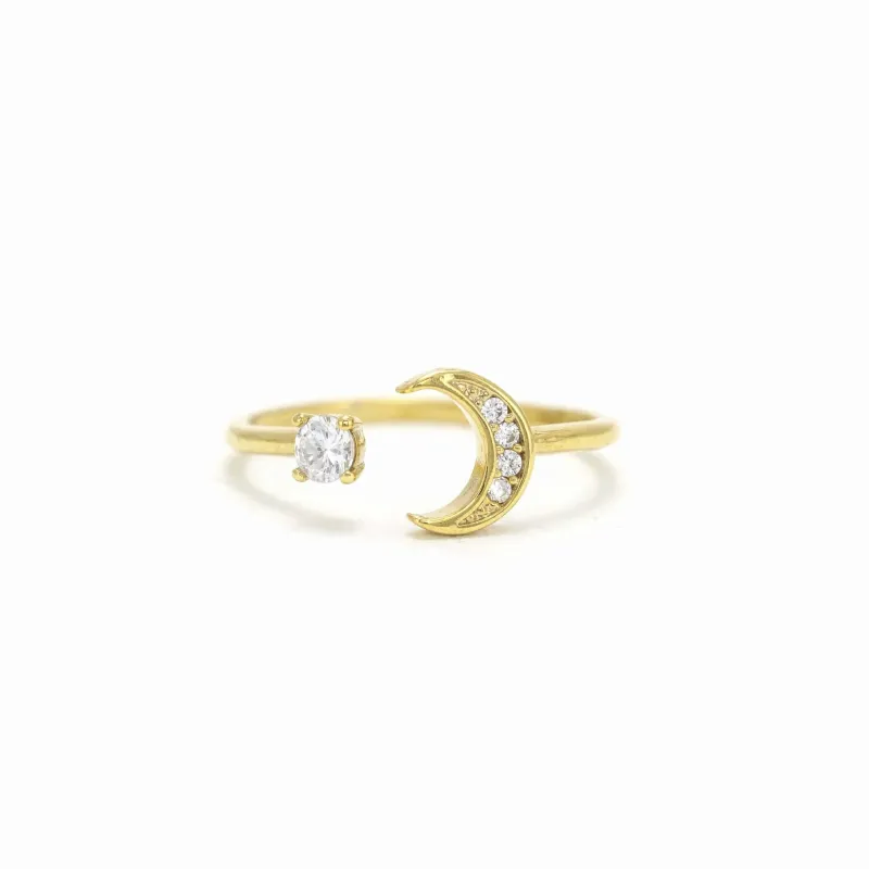 Moonlit Ring Gold