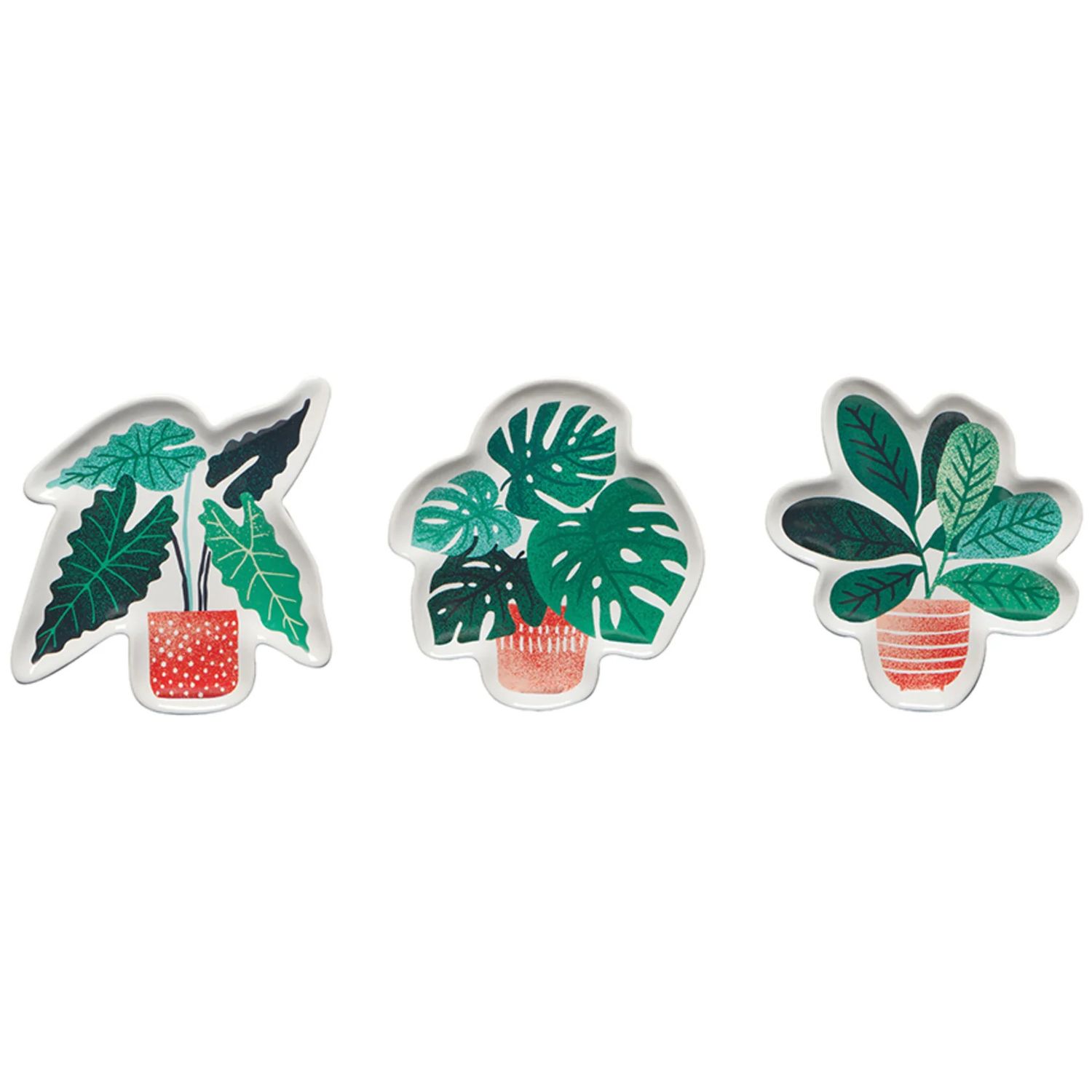 Shaped Dish Set of 3 Let It Grow