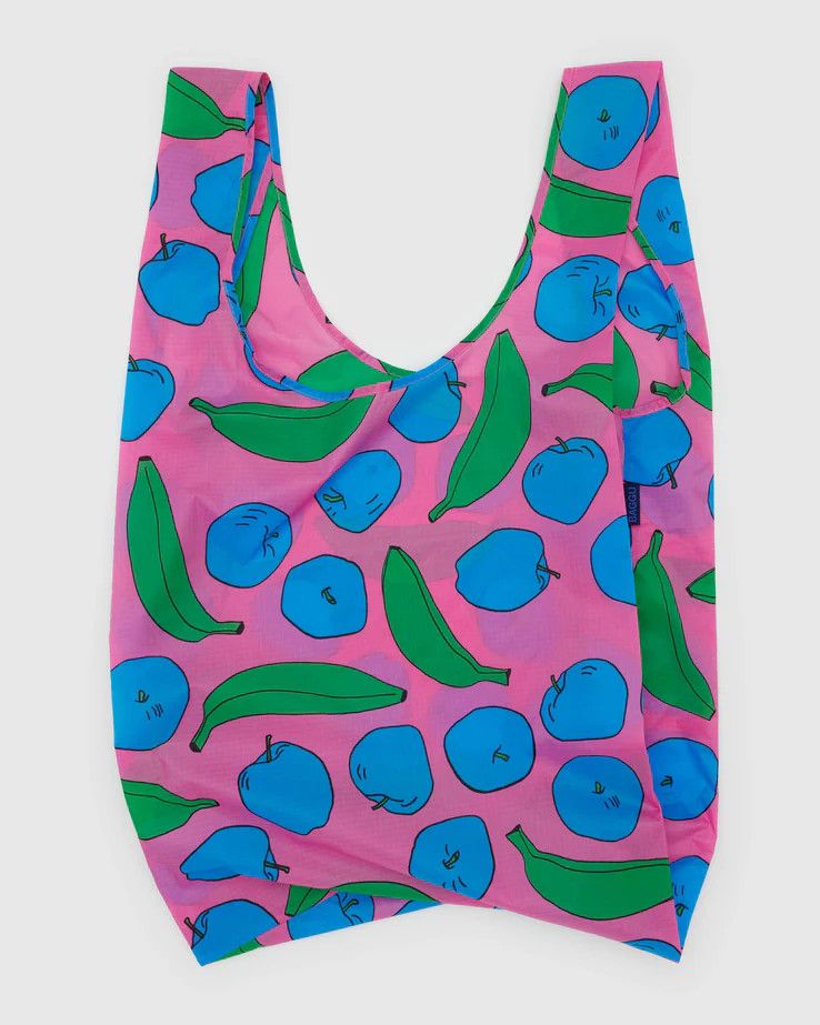 Big Baggu Pink Apples and Bananas