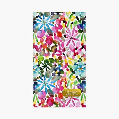 2025-26 Pocket Planner Watercolour Garden