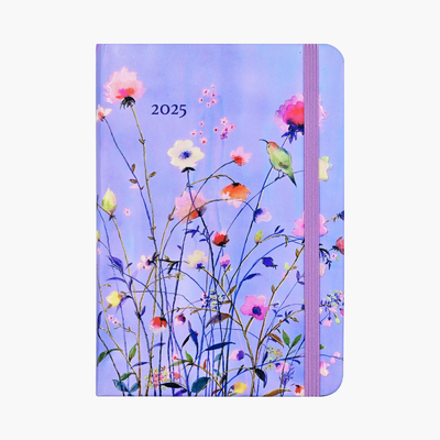 2025 Lavender Wildflowers Weekly Planner