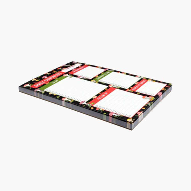 Daily Note Pad Mushrooms