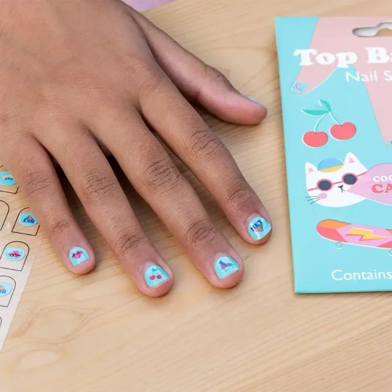 Nail Stickers Pack of 25 Top Banana
