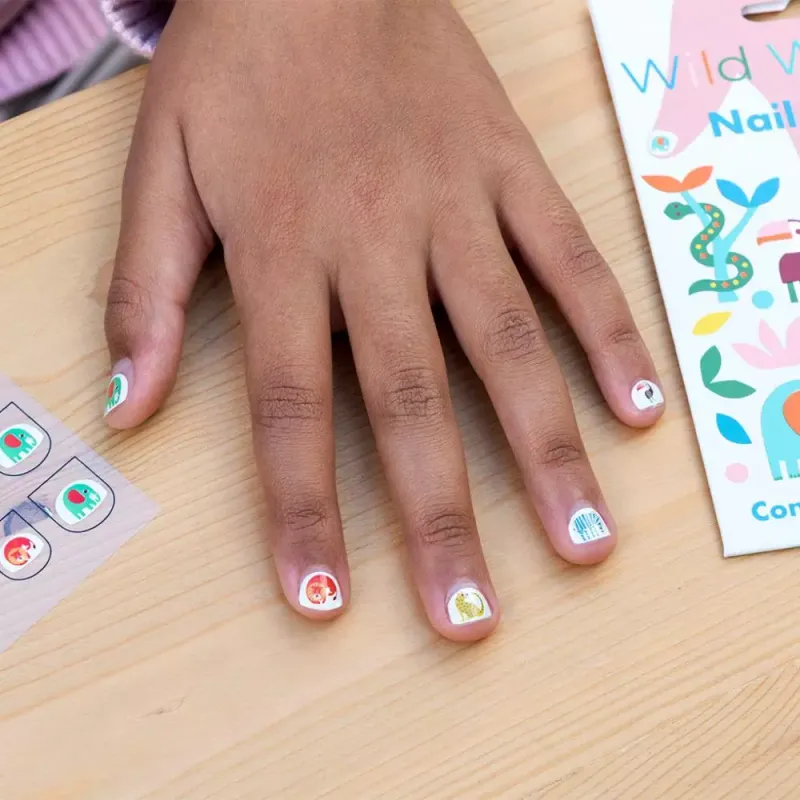 Nail Stickers Pack of 25 Wild Wonders
