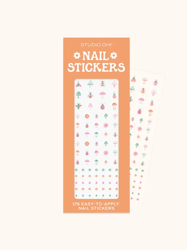 Nail Stickers Outdoor Escape