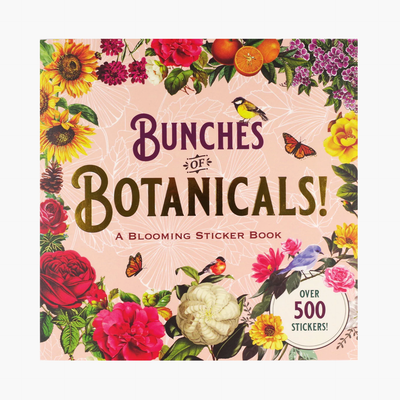 Sticker Book Bunches Of Botanicals