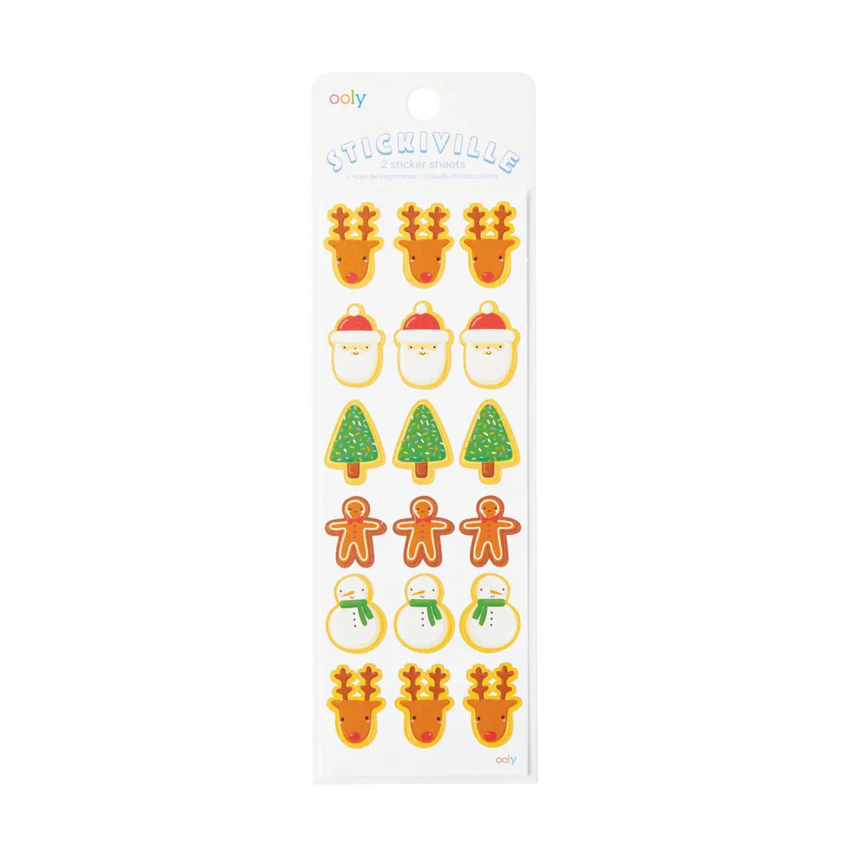 Stickiville Christmas Cookies Stickers