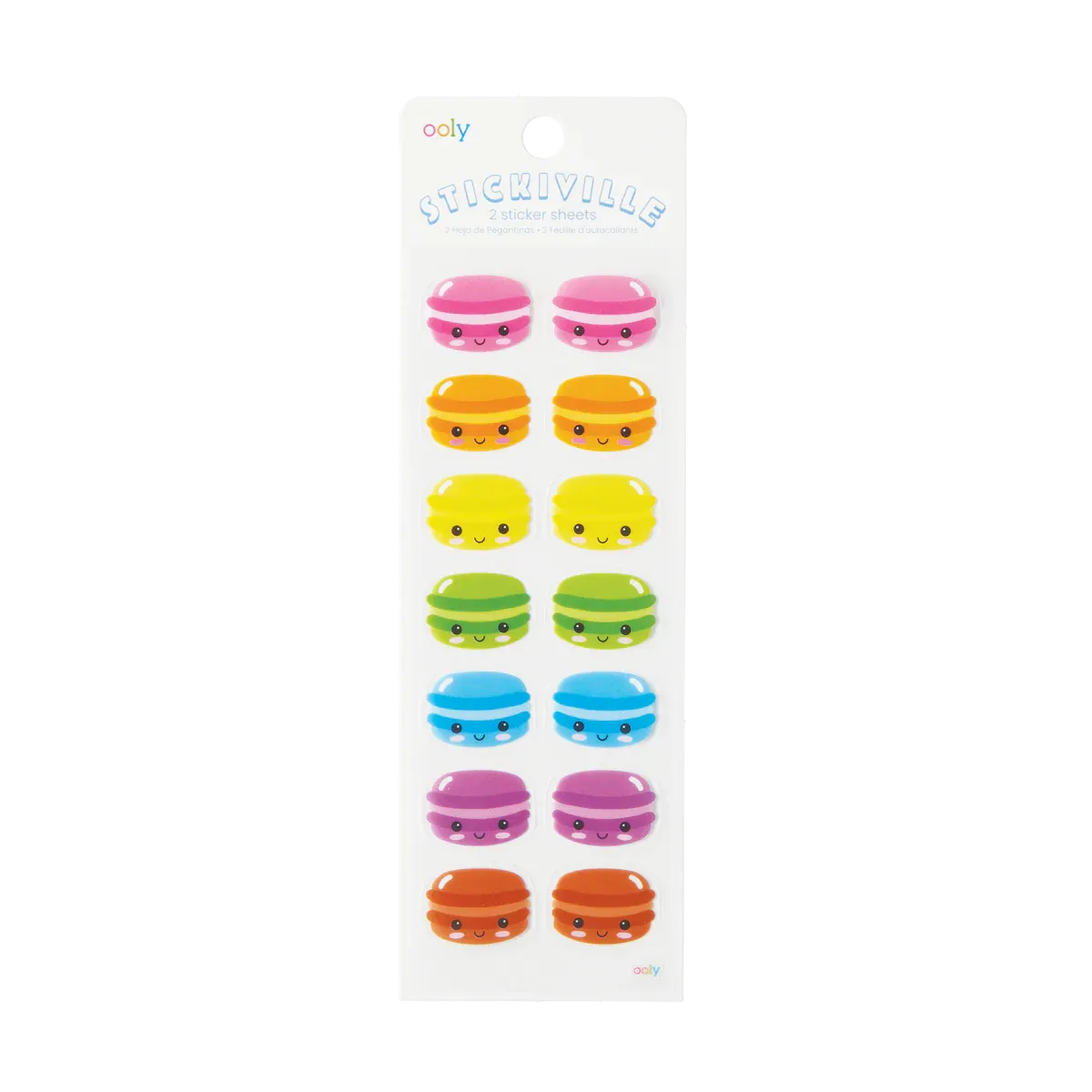 Stickiville Happy Macarons Stickers