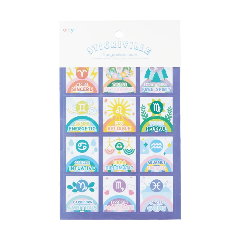 Stickiville Sticker Book Zodiac