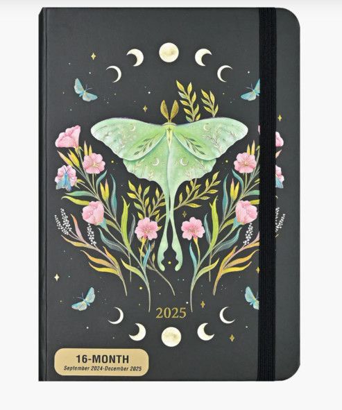 2025 Luna Moth Weekly Planner