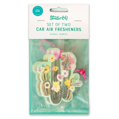 Car Air Freshener Pack of 2 Desert Blooms