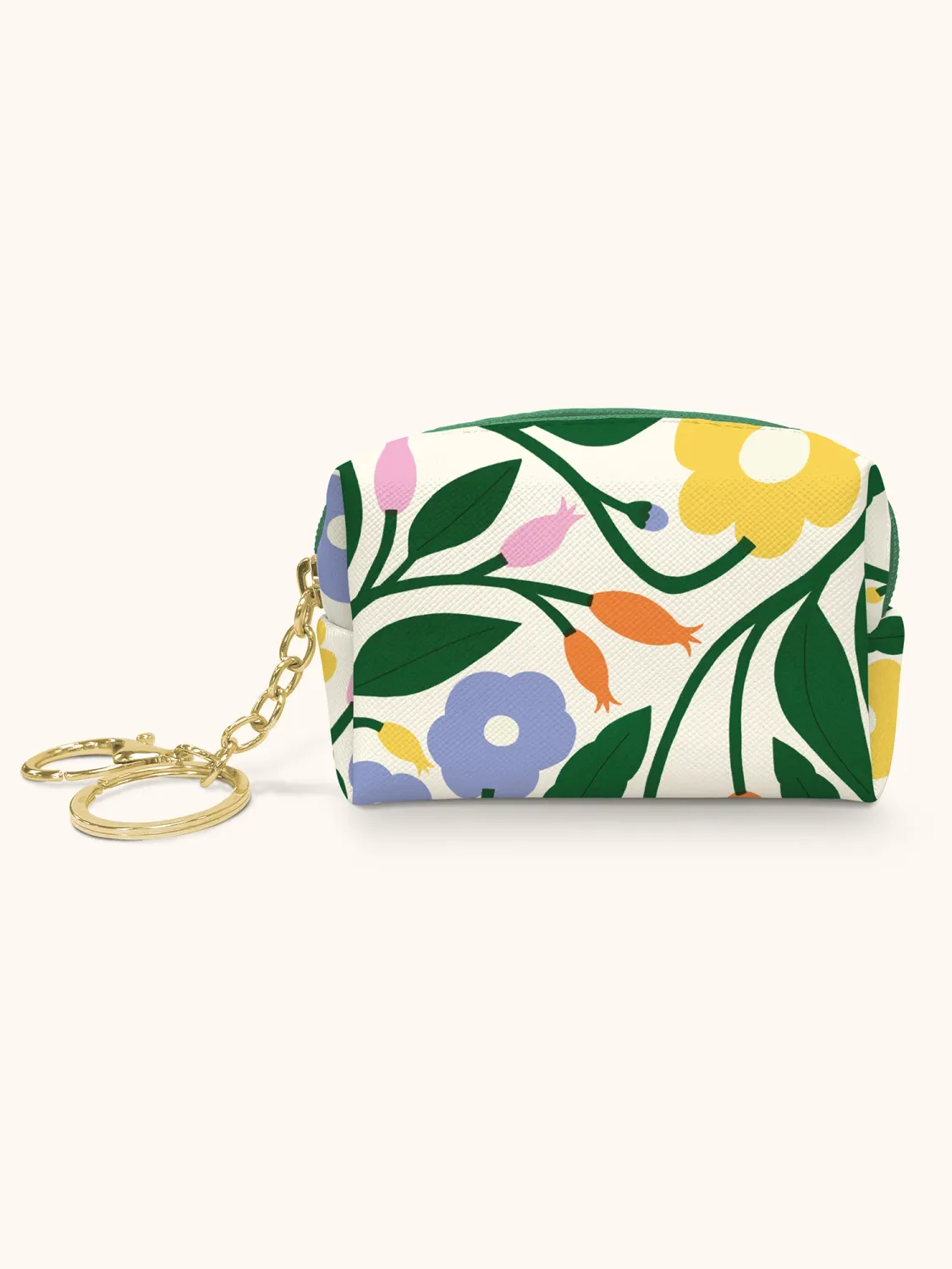 Keychain Pouch Floral Bliss