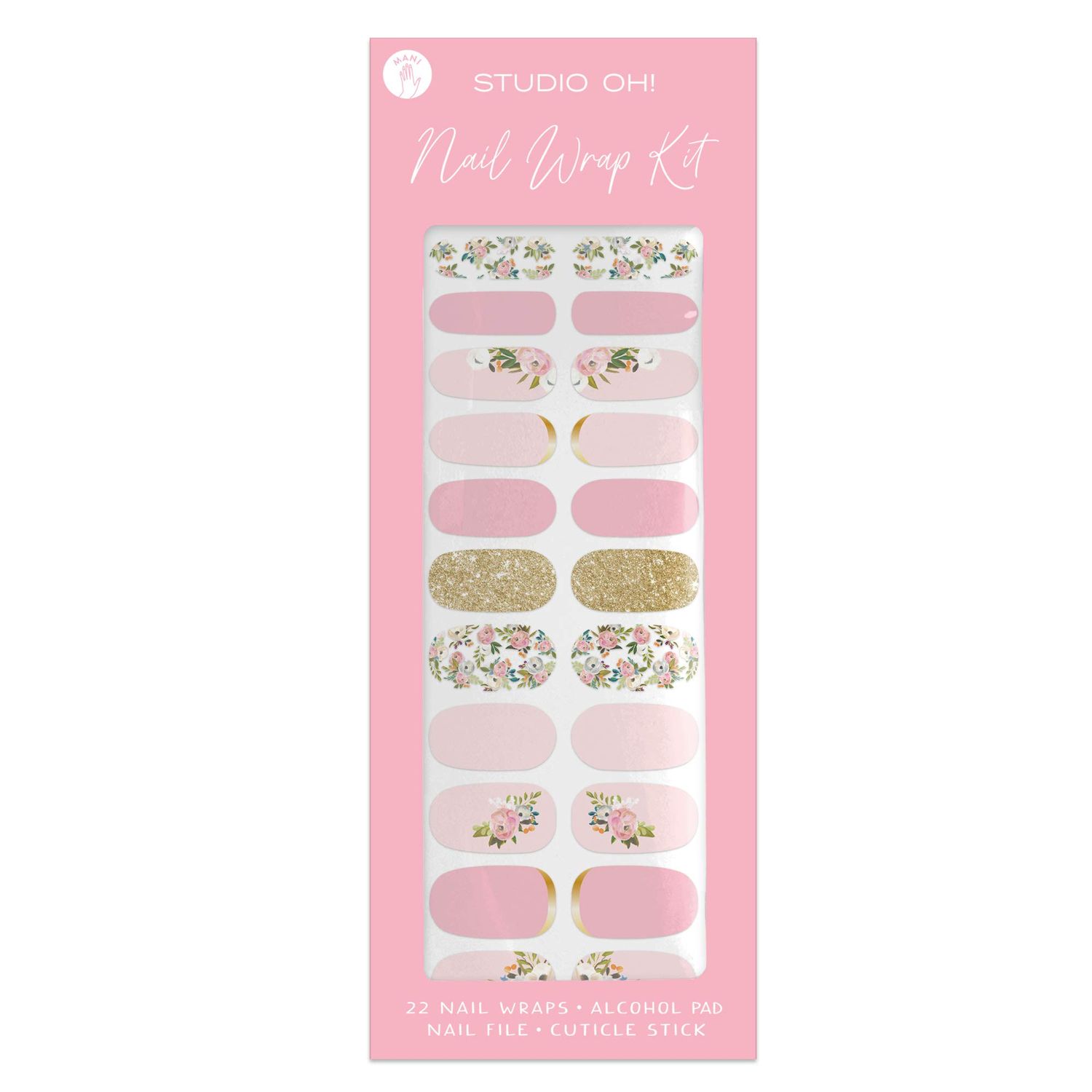 Nail Wrap Kit Bella Flora