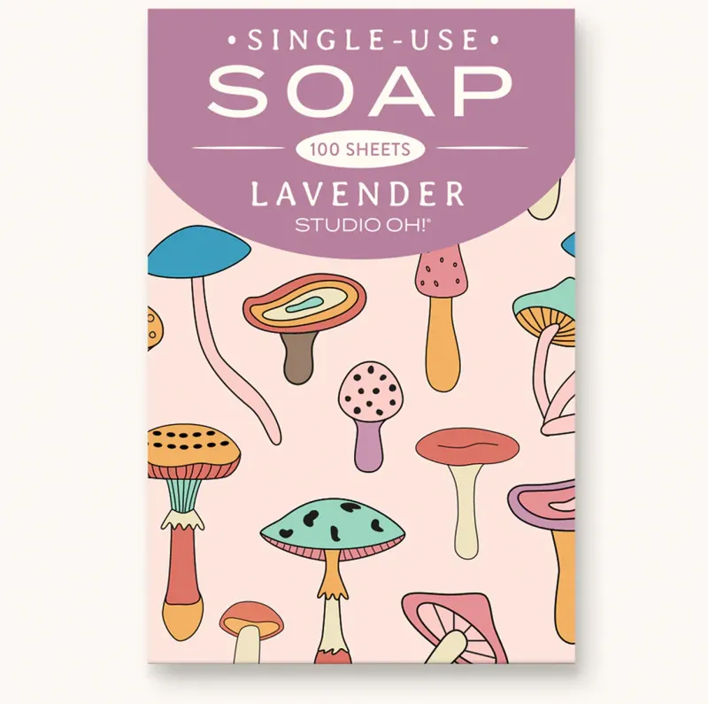 Single Use Soap Sheets Mushroom Melody