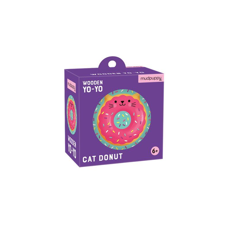 Wooden Yoyo Cat Donut