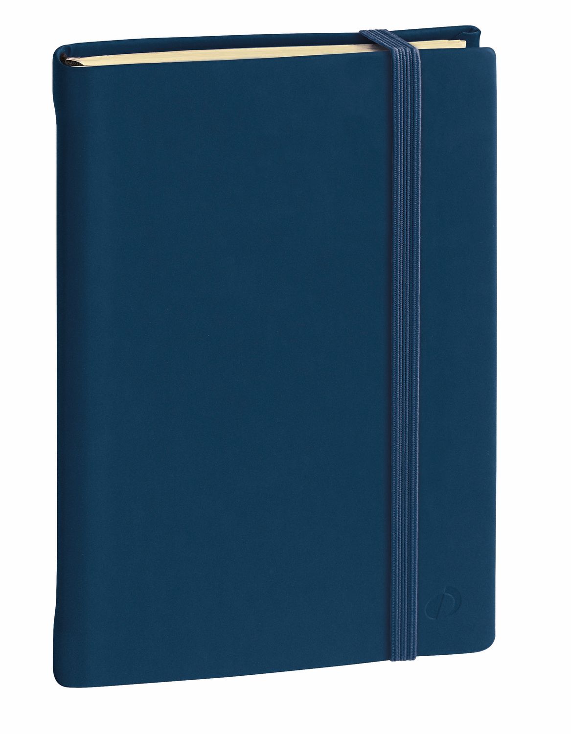 Silk Lined Notebook Navy