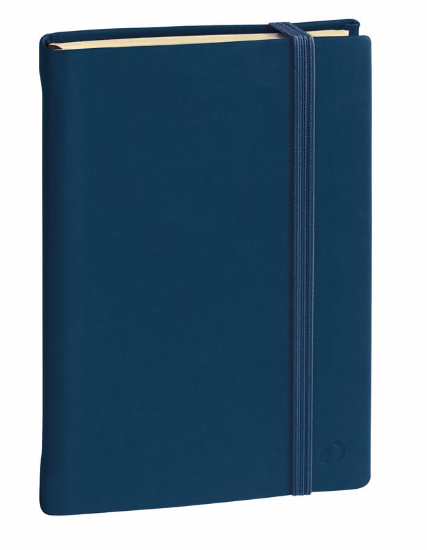 Silk Lined Notebook Navy