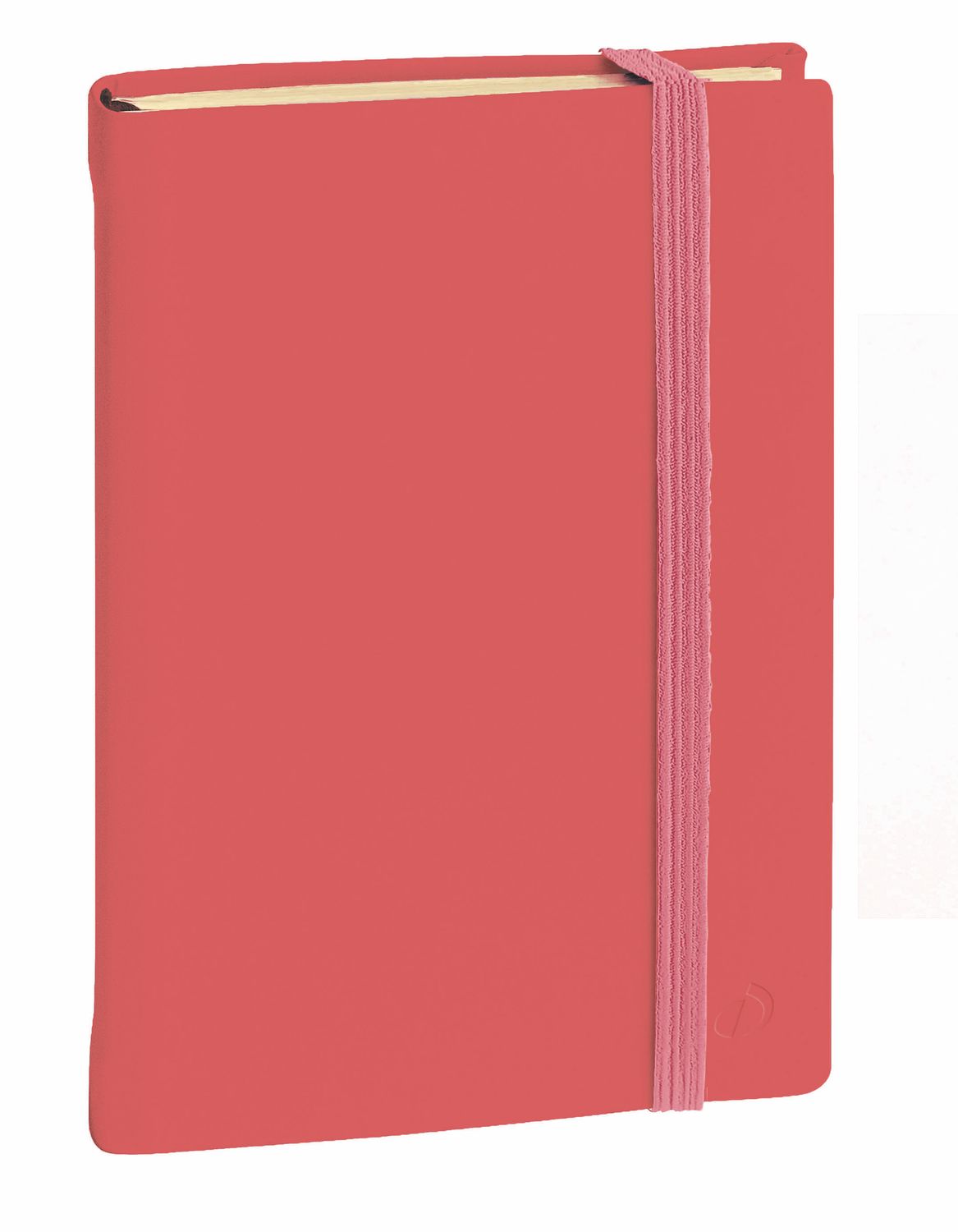 Silk Lined Notebook Coral