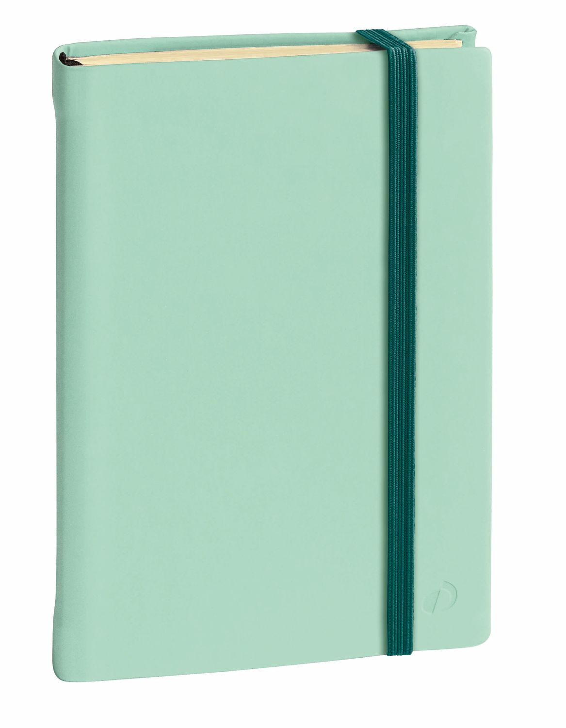 Silk Lined Notebook Green