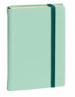 Silk Lined Notebook Green