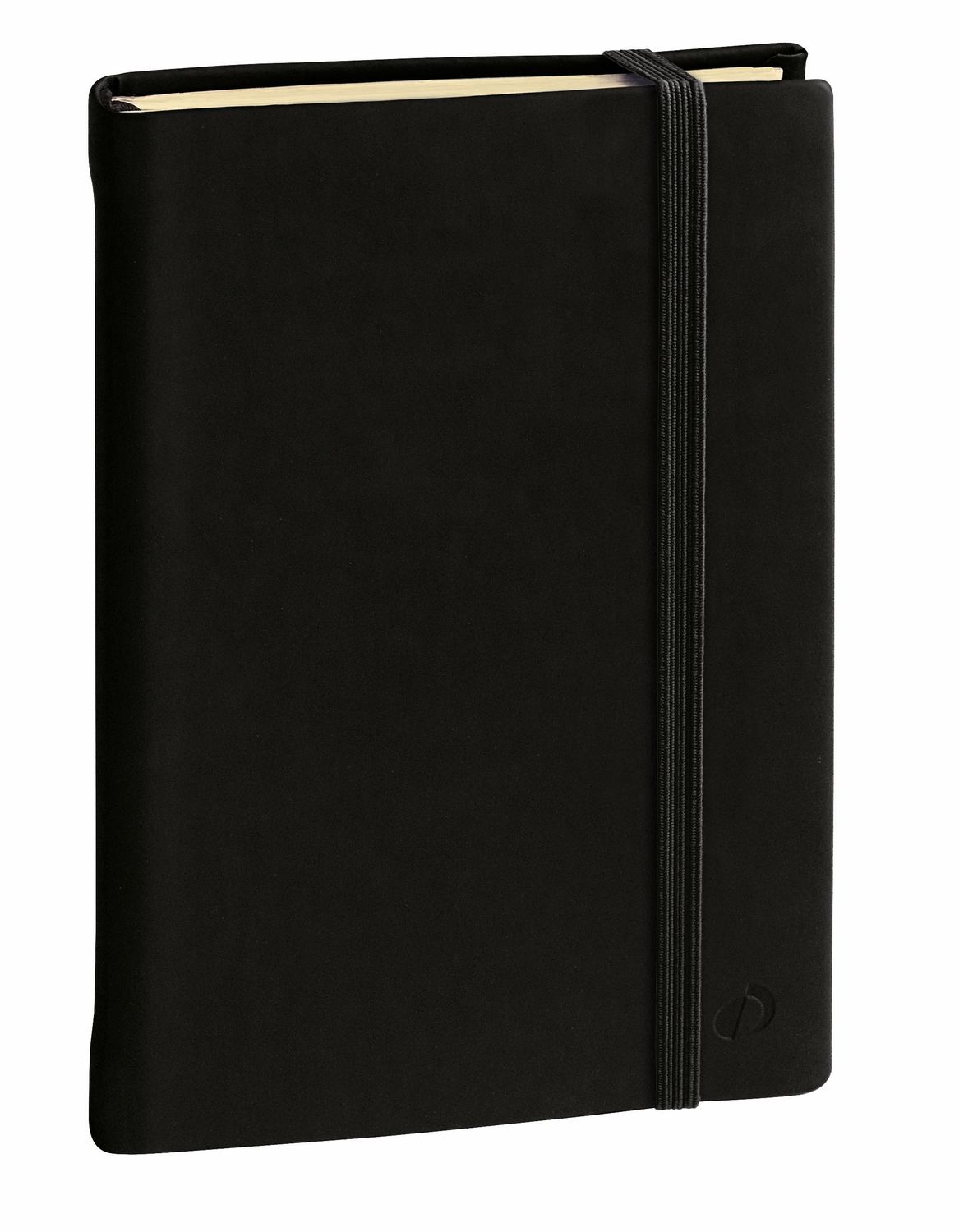 Silk Lined Notebook Black