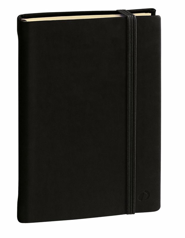 Silk Lined Notebook Black